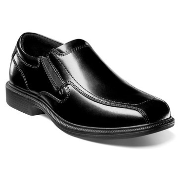 Nunn Bush Men's Bleeker St Bike Toe Dress Slip-on Shoe