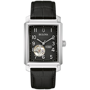 Bulova Automatic Men's Classic Sutton Leather Strap Watch