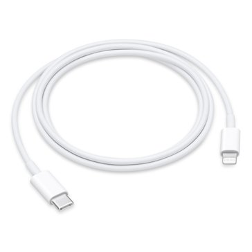 Apple - USB Type C-to-Lightning Charging Cable - White