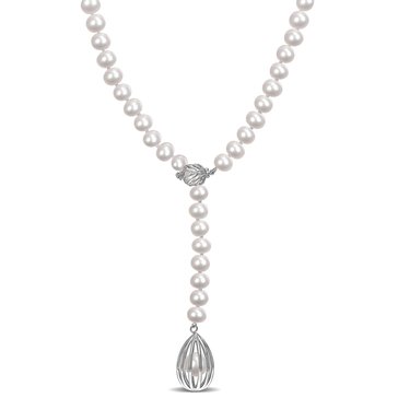 Sofia B. Freshwater Cultured Pearl Drop Necklace