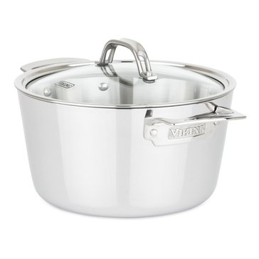 Viking Contemporary Stainless Steel 5-Quart Dutch Oven