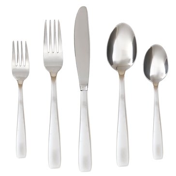 Cambridge Bourne Satin Mirror 42-piece Flatware Set