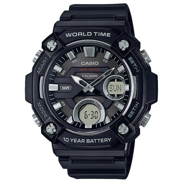 Casio Men's Heavy Duty Analog Digital Resin Strap Watch