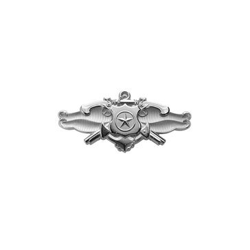 NAVY SECURITY FORCE SENIOR SPECIALIST Miniature Size Mirror Finish Silver