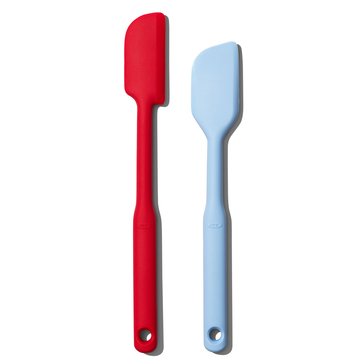 OXO 2-piece Jar and Small Silicone Spatula Set