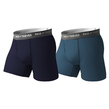 Pair of Thieves Men's Super Fit 2-Pack Solid Boxer Briefs