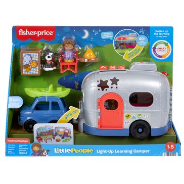 Fisher-Price Little People Light-Up Learning Camper