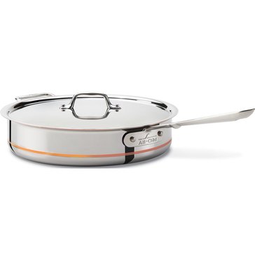 All Clad Copper Core 5-ply Bonded Saute Pan with lid