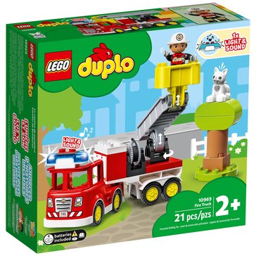 LEGO Duplo Rescue Fire Truck Building Kit (10969)