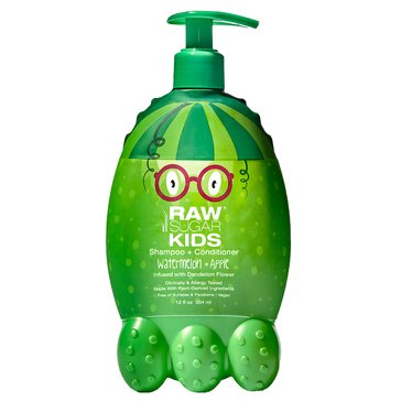 Raw Sugar Watermelon Apple Kids Shampoo Conditioner