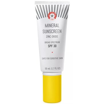 First Aid Beauty Mineral Sunscreen Zinc Oxide Broad Spectrum SPF30