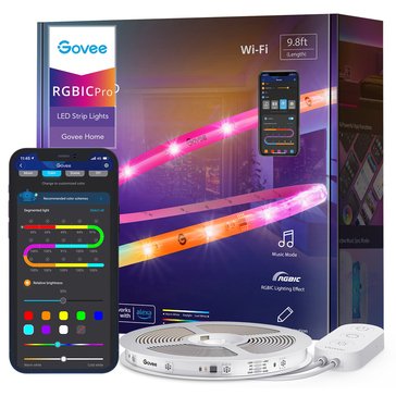 Govee RGBIC LED Strip Lights - 9.8ft