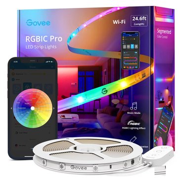 Govee RGBIC LED Strip Lights - 24.6ft