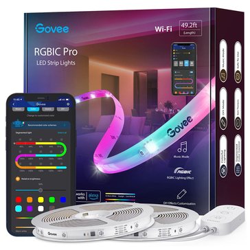 Govee RGBIC LED Strip Lights - 49.2ft