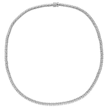 Sofia B. 2 cttw Diamond S-Link Tennis Necklace