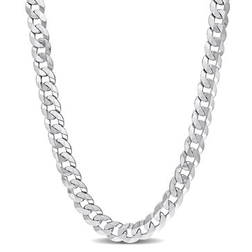 Sofia B. Sterling Silver Curb Link Chain Necklace 