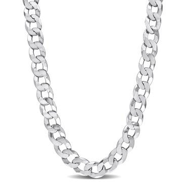 Sofia B. Sterling Silver Curb Chain Necklace 