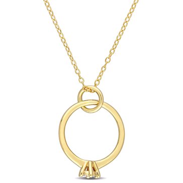 Sofia B. Promise Ring Charm Diamond Accent Pendant