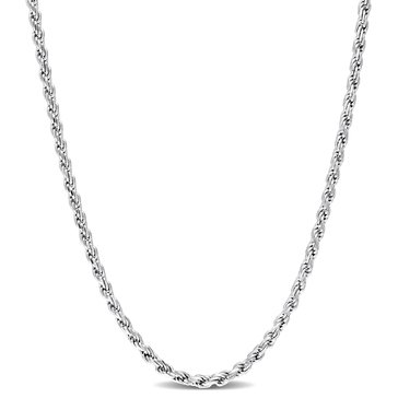 Sofia B. Sterling Silver Rope Chain Necklace