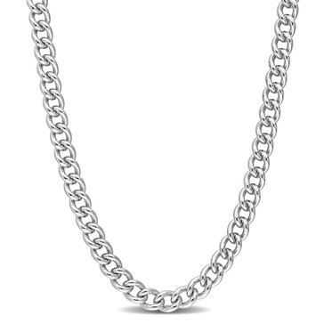 Sofia B. Sterling Silver Curb Link Chain Necklace