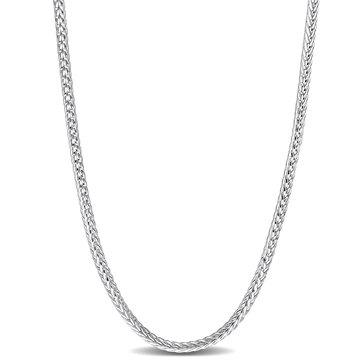 Sofia B. Sterling Silver Foxtail Chain Necklace
