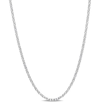 Sofia B. Sterling Silver Rolo Chain Necklace