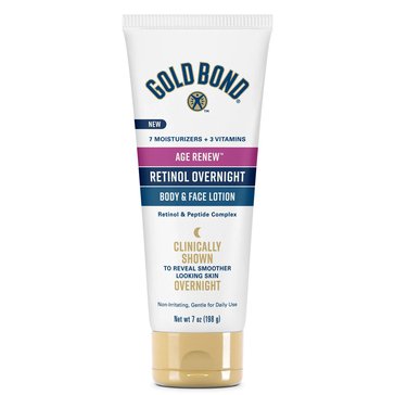 Gold Bond Age Renew Retinol Overnight Body and Face Lotion