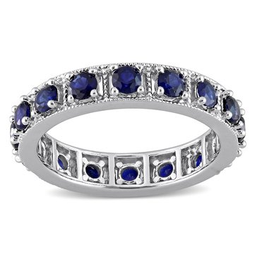 Sofia B. 1 7/8 cttw Created Blue Sapphire Fashion Ring