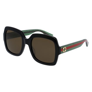 Gucci Women's GG0036SN Square Sunglasses