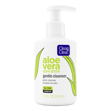Clean and Clear Acne Cleansers Aloe Vera Gentle Cleanser Oil-Free