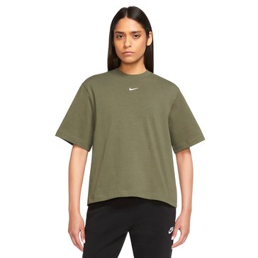 Nike Womens NSW Short Sleeve Low Brand Read Essential Tee