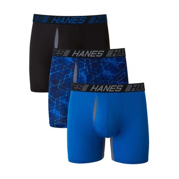 Hanes Men's X-Temp Total Support Pouch 3-Pack Boxer Briefs