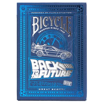Bicycle Back To The Future Playing Card