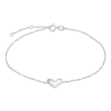 Minimalist Petite Heart Bracelet