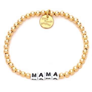 Little Words Project - Mama Beaded Stretch Bracelet