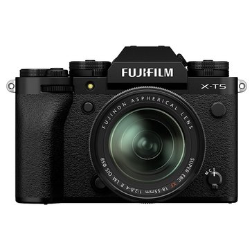Fujifilm X-T5 Mirrorless Camera Body With Fujinon XF18-55mmF2.8-4 R LM OIS Lens Kit