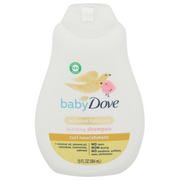 Baby Dove Textured Hair Care Curl Nourishment Hydrating Shampoo