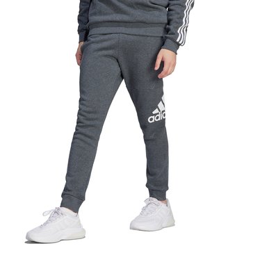 Adidas Men's Big Logo Fleece Tapered Pants