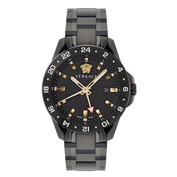 Versace Mens Sport Tech GMT Bracelet Watch