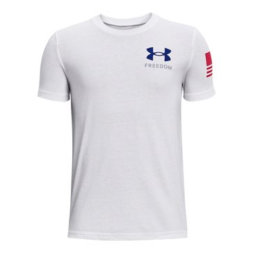 Under Armour Big Boys Freedom Flag Short Sleeve Tee