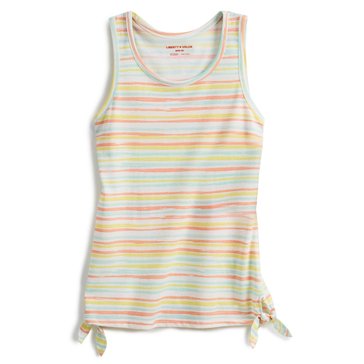 Liberty & Valor Big Girls' Stripe Tank