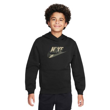 Nike Big Boys' Camo Printed Hoodie