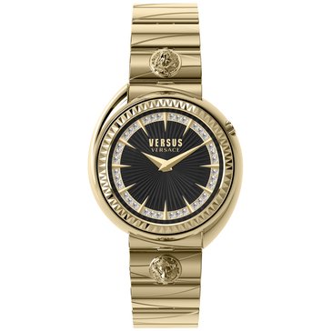 Versus Versace Womens Tortona Crystal Bracelet Watch