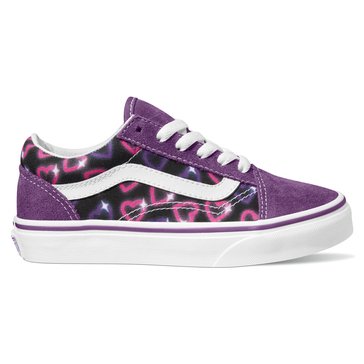 Vans Little Girls' Old Skool Skate Sneaker