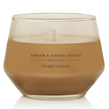 Yankee Candle Studio Amber and Sandalwood Medium Jar Candle