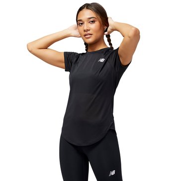 New Balance Women's Accelerate Short Sleeve Top