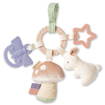 Itzy Ritzy Bitzy Busy Ring Teething Activity Toy, Bunny