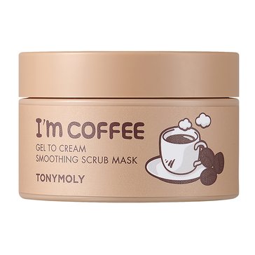 TonyMoly I'm Coffee Gel to Cream Smoothing Scrub Mask
