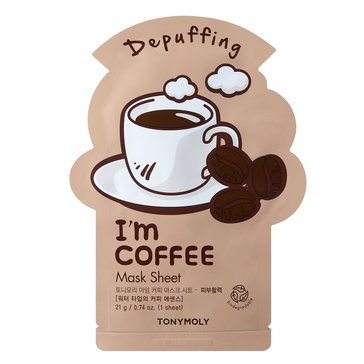 TonyMoly I'm Coffee Sheet Depuffing Mask