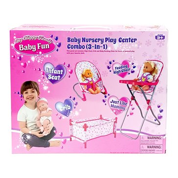 Baby Nursery 3-In-1 Play Center